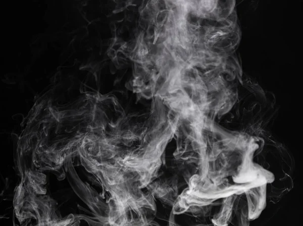Foto witte mist van e-sigaret — Stockfoto