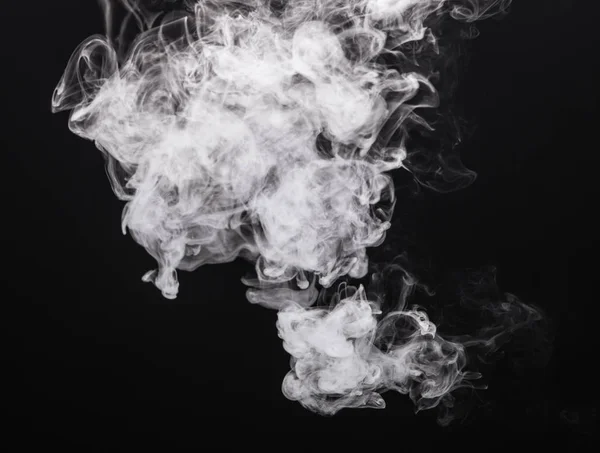 Photo isolated white smoke of electronic cigarette — Stock Photo, Image