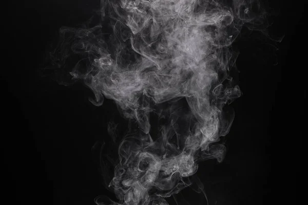 Foto aislado humo de vapor de cigarrillo electrónico — Foto de Stock