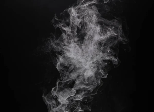 Photo cloud of isolated white vapor smoke — Stock Photo, Image