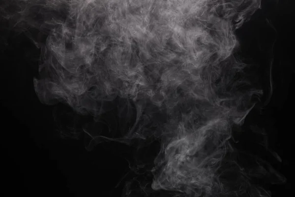 Foto aislado humo de humo del cigarrillo — Foto de Stock