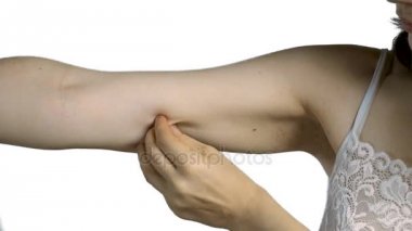 Kadının sarkık kasları