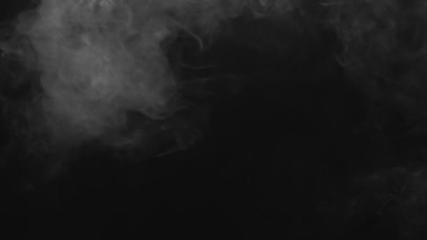 Parní oblak e cigarety — Stock video