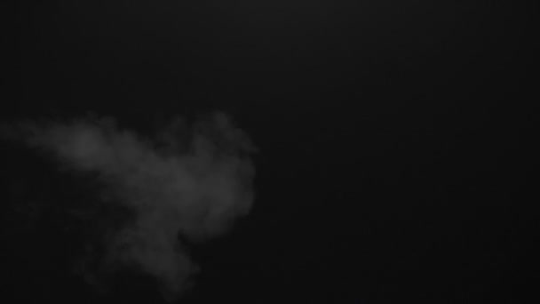 白い蒸気の雲のビデオ — ストック動画