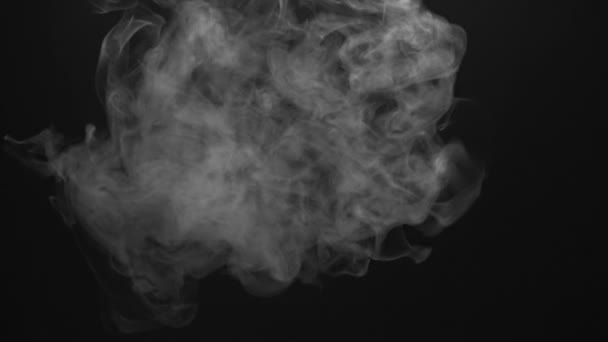Vídeo de fumaça isolada — Vídeo de Stock