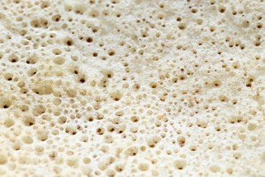 Pişmemiş pankek dokusuna