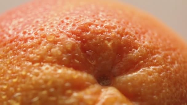 신선한 맛 있는 자 몽의 껍질 — 비디오