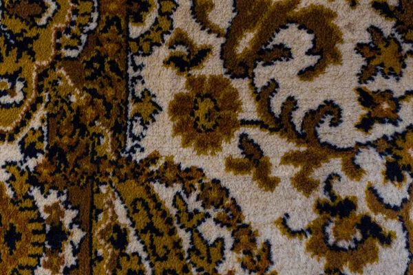 Brown woolen carpet