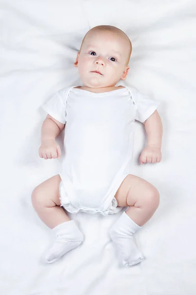 Foto ze tří měsíční chlapeček — Stock fotografie