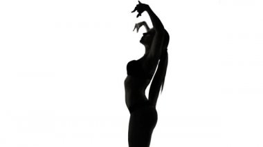 Siluet kız iç çamaşırı