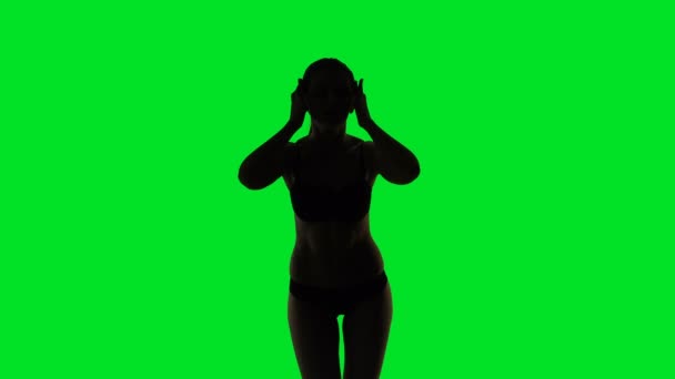 Silhouette de danseuse — Video