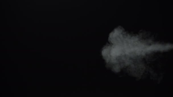 4k video de humo blanco — Vídeos de Stock