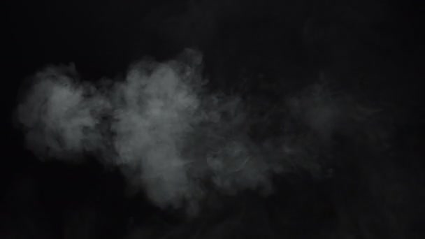 4k video of electronic cigarette smoke — Stock Video