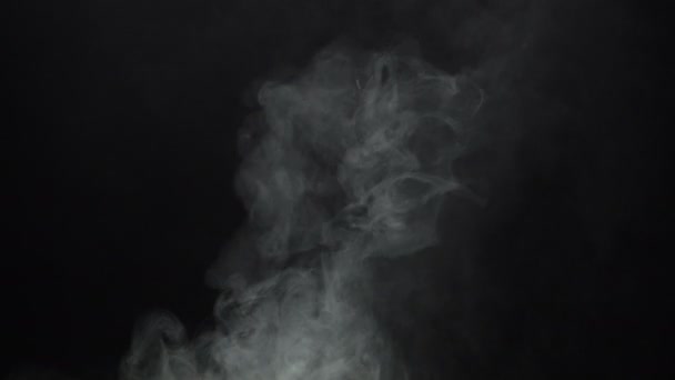 4 k-video av rökig ånga moln — Stockvideo