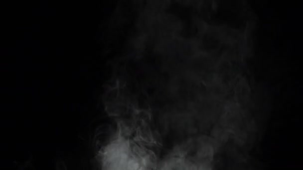 Димчаста парна хмара електронної сигарети — стокове відео