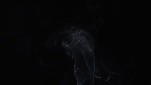 アロマ スティックに湯気の白煙 — ストック動画