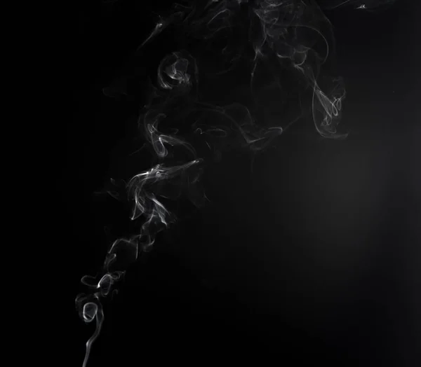 Isolated smoky cloud of aromastick — Stock Photo, Image