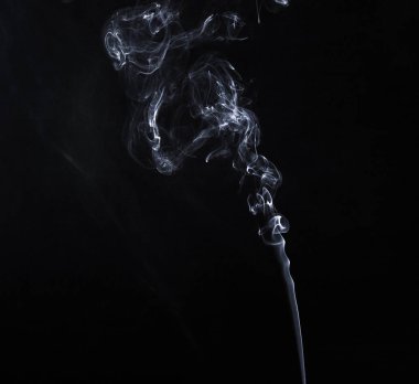 İzole duman dalgalar