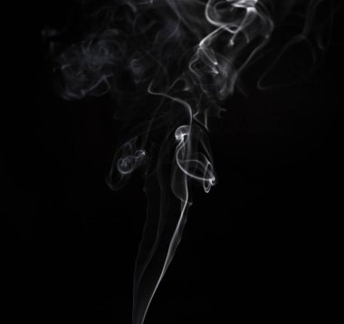 Dikey dumanlı dalgalar aroma sopa