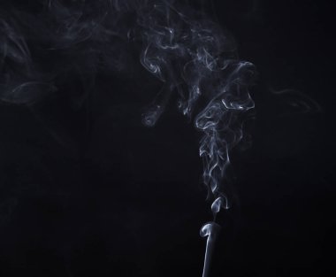 İçin için yanan aroma beyaz dalgaların sopa