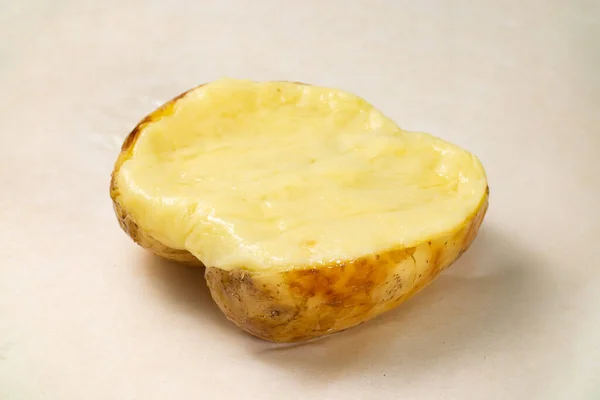 Image of fresh baked potato with butter — Stock Photo, Image