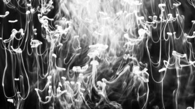 Sıvı halindeki beyaz dumanlı bulutların dokusu