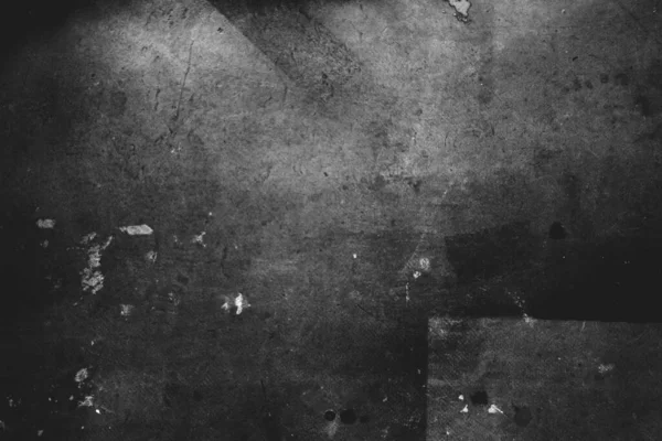 Photo of old scratched surface texture in black white colors — Stock Photo, Image