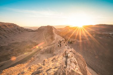 Şili - gezi Güney latin Amerika doğa hiking macera dünya ünlü Atacama Çölü'nde 