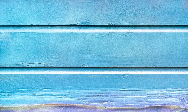 蓝色油漆背景和替代建筑材料 外墙结构中的木制纹理面板 复古风格的背景图案 活的蓝色木材过滤器 — 图库照片