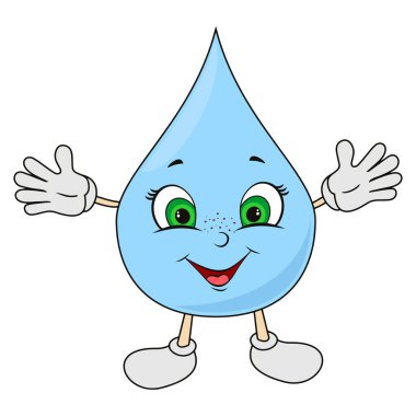 Çizgi film geometrik şekil ve şekil