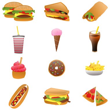 Gıda simgeleri dizaynı