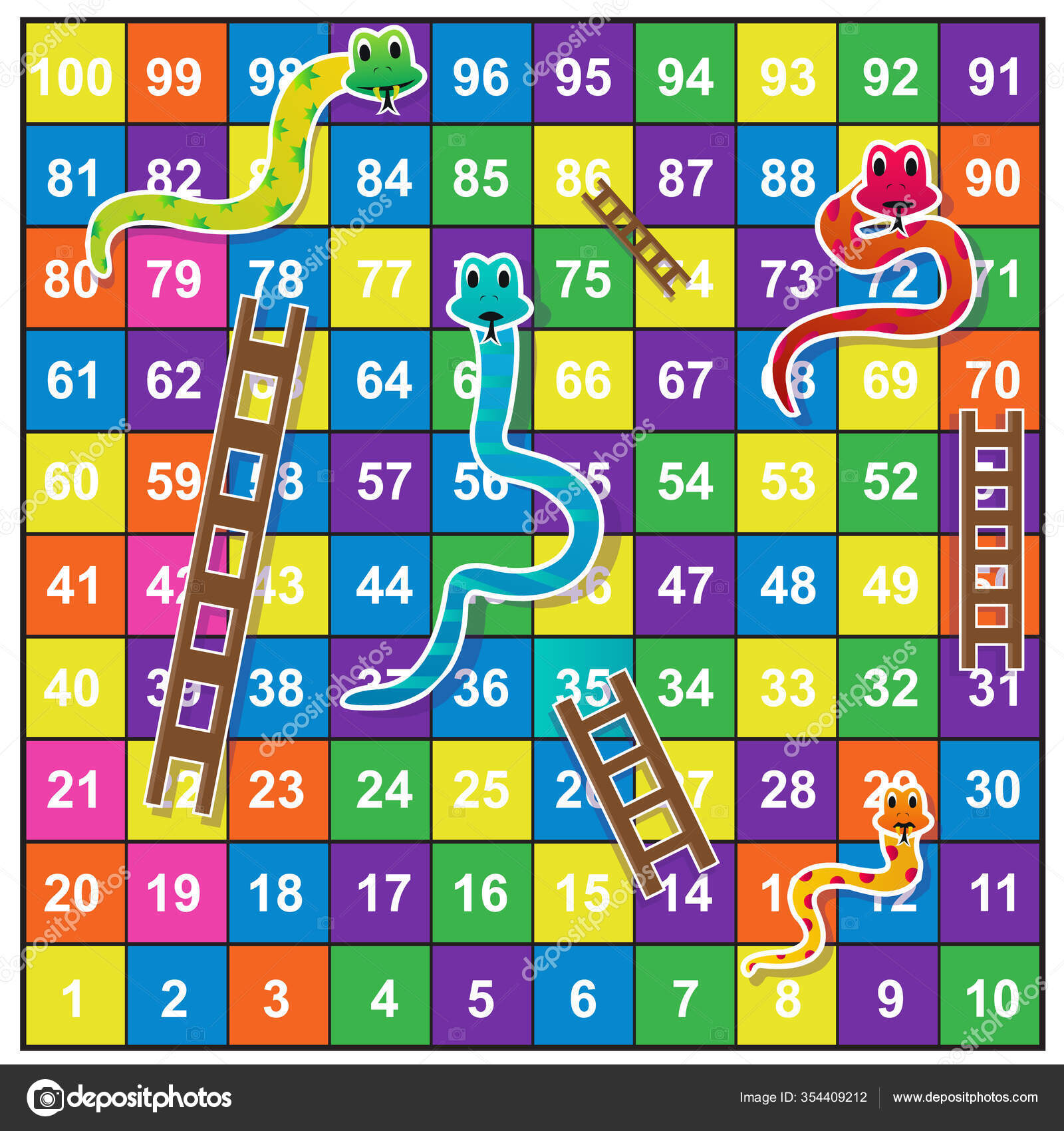 Snake: The Board Game, Board Game