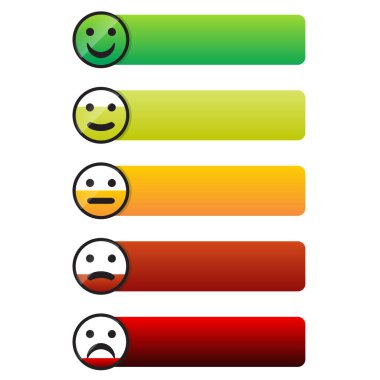 Beğeni sembolleri vektör sanat tasarımı