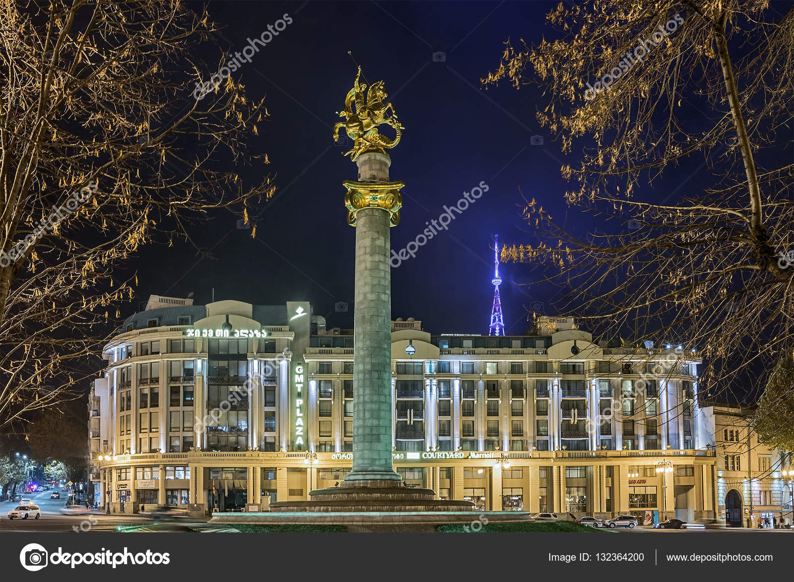 https://ko.depositphotos.com/132364200/stock-photo-georgia-tbilisi-november-23-2016.html 그루지야. 트빌리시입니다. 2016 년 11 월 23 일입니다. 밤에 자유 ...