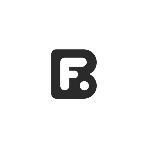 B ve F siyah harflerle Monogram logo yaptı