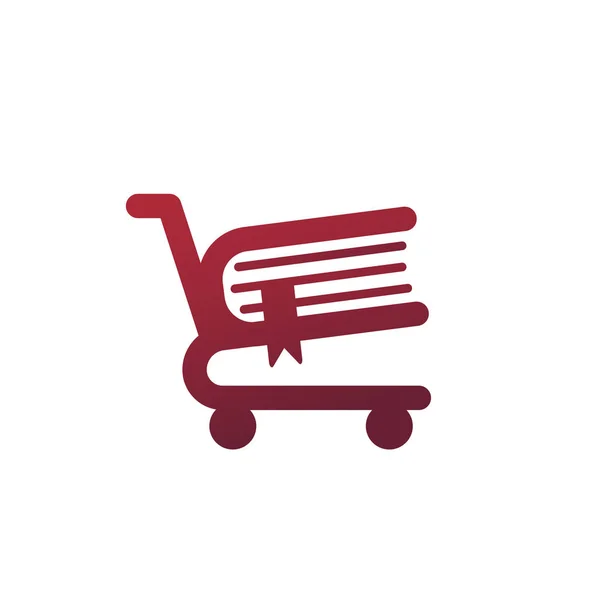 Kitap mağaza akıllı logo şablonu