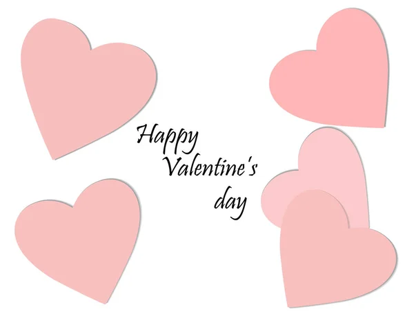 Sevgililer Günü kartı tasarımı.