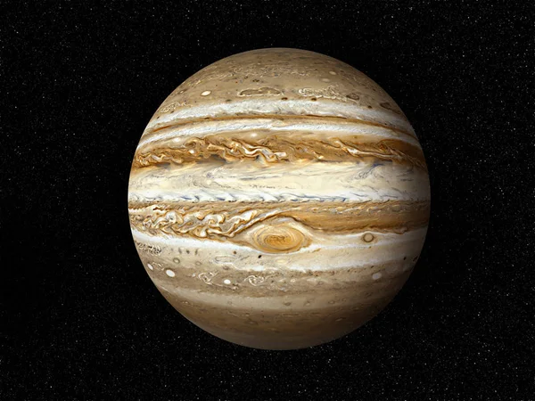 Planeten Jupiter 3d — Stockfoto