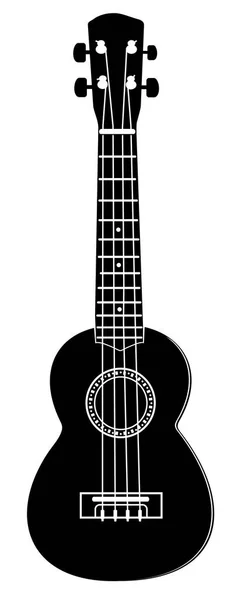 Instrument de musique ukulele vecteur illustration — Image vectorielle