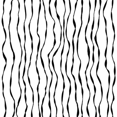 Beyaz arka planda soyut basit elementlerle kusursuz bir desen. Çizgilerle çizilmiş karalama çizimi. Tasarım şablonu, kumaş, duvar kağıdı, kapak, paketleme, ambalaj.