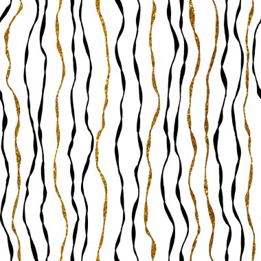 Beyaz arka planda soyut basit elementlerle kusursuz bir desen. Çizgilerle çizilmiş karalama çizimi. Tasarım şablonu, kumaş, duvar kağıdı, kapak, paketleme, ambalaj.