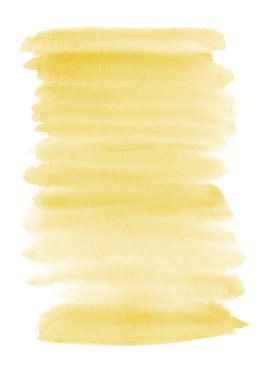 Suluboya el resmi, soyut sarı arkaplan. Sıçrama tasarımı, davetiye ve klasik şablon için yaratıcı akvaryum boyalı tuval. Dokuma kağıdının derecesi