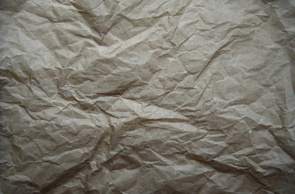 Astratto sgualcito sfondo carta da forno. Vecchio marrone beige texture di carta sfondi per il design, invito, concetto di texture carta decorativa. Vista dall'alto — Foto Stock