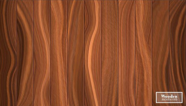 Big walnut vector background in the form of wooden boards.