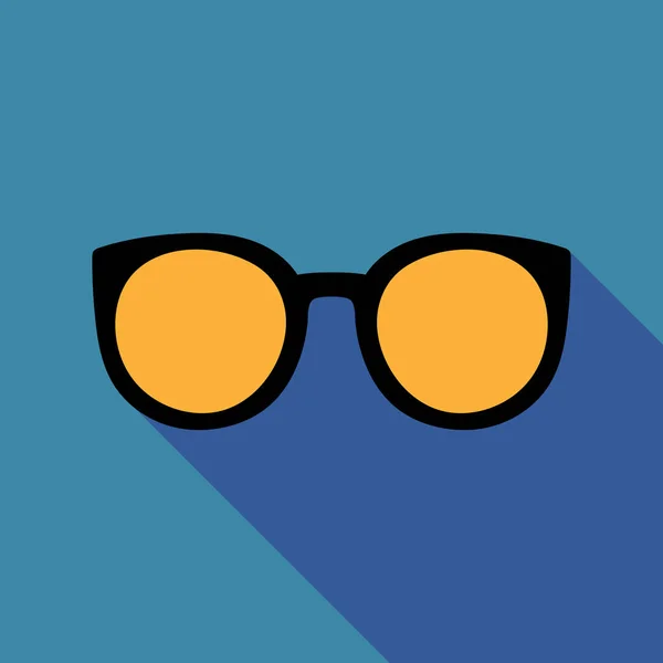 Trendy Summer Sunglasses Icon Holiday Design Collection — Stockvektor
