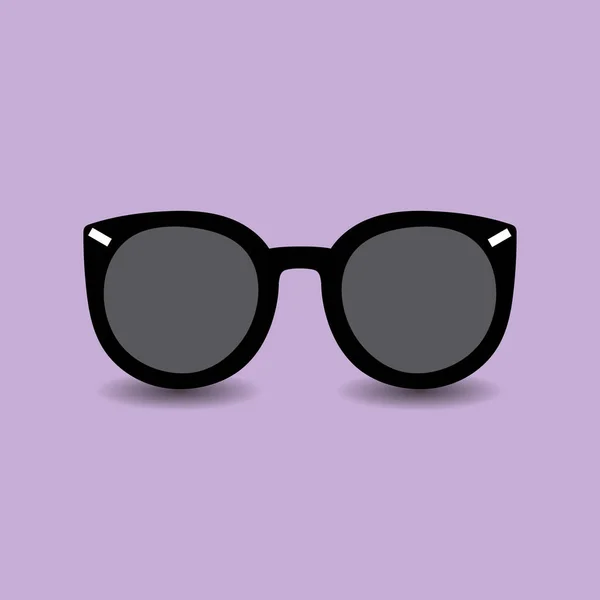 Trendy Summer Sunglasses Icon Holiday Design Collection — Stockový vektor