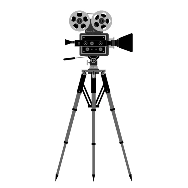 Movie Film Camera Icon Cinema Production Element — Stock vektor