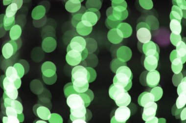 Bulanık bokeh efektli soyut Noel arkaplanı