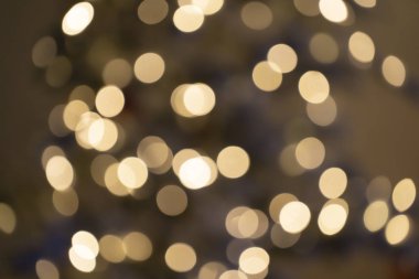 Bulanık bokeh efektli soyut Noel arkaplanı