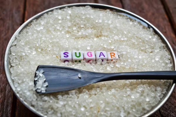 no sugar colorful text on sugar Bowl,stop sugar,while sugar and